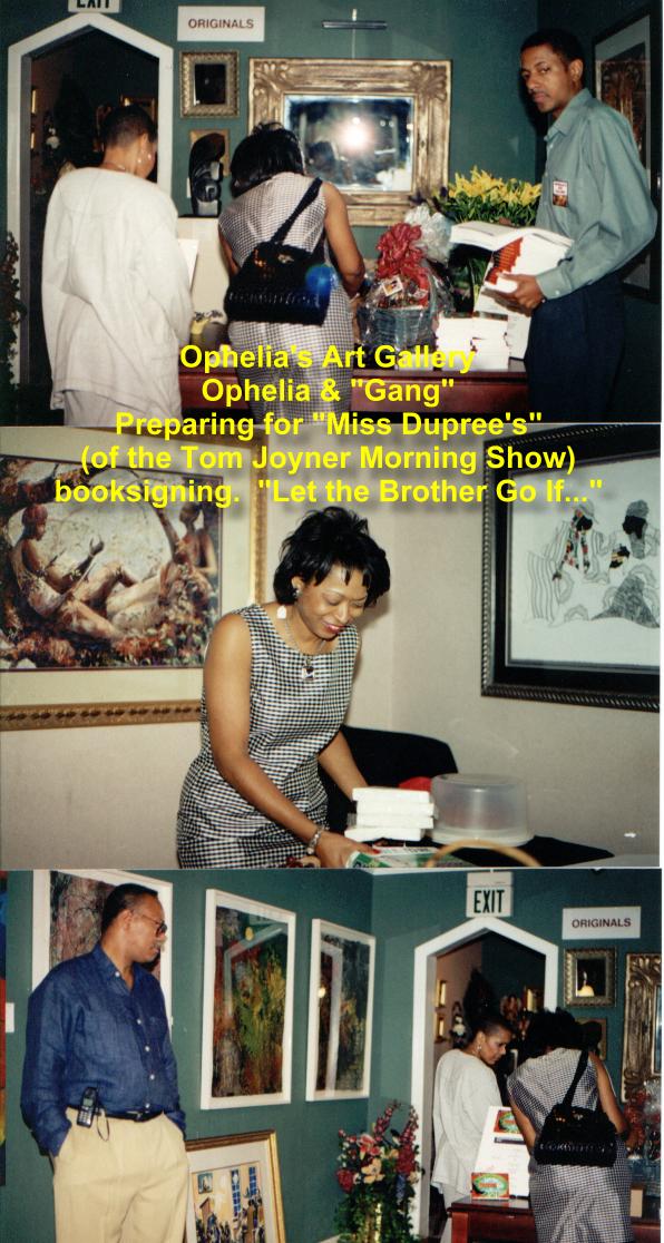 Ophelia's Art Gallery hosting 
